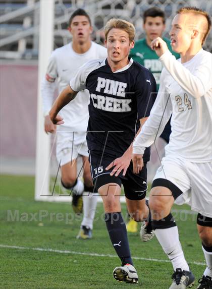 Thumbnail 3 in Pine Creek vs Rock Canyon (CHSAA 5A Final) photogallery.