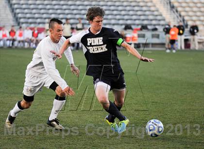 Thumbnail 1 in Pine Creek vs Rock Canyon (CHSAA 5A Final) photogallery.