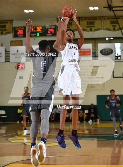 Thumbnail 3 in Rancho Christian vs. Birmingham (Classic at Damien) photogallery.