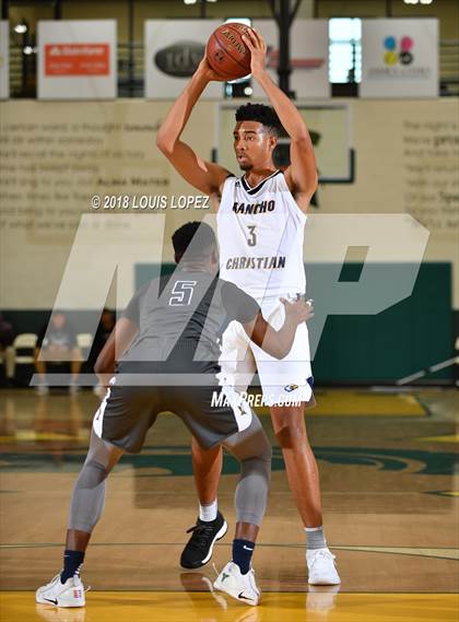 Thumbnail 1 in Rancho Christian vs. Birmingham (Classic at Damien) photogallery.