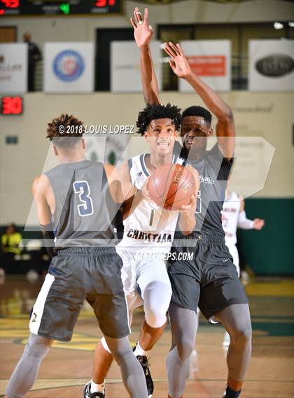 Thumbnail 2 in Rancho Christian vs. Birmingham (Classic at Damien) photogallery.