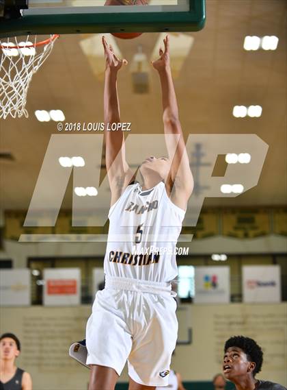 Thumbnail 3 in Rancho Christian vs. Birmingham (Classic at Damien) photogallery.