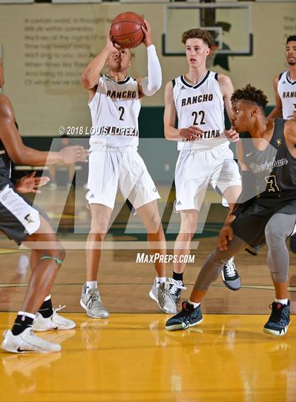 Thumbnail 1 in Rancho Christian vs. Birmingham (Classic at Damien) photogallery.