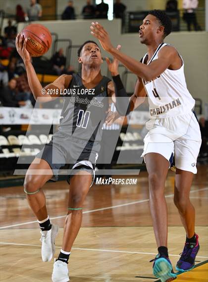 Thumbnail 1 in Rancho Christian vs. Birmingham (Classic at Damien) photogallery.