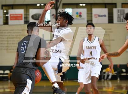 Thumbnail 3 in Rancho Christian vs. Birmingham (Classic at Damien) photogallery.