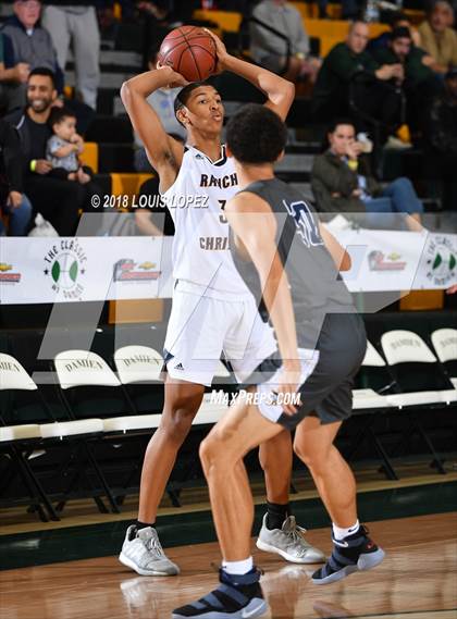 Thumbnail 2 in Rancho Christian vs. Birmingham (Classic at Damien) photogallery.