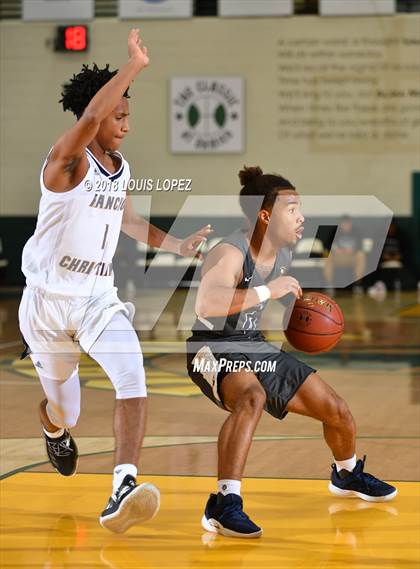 Thumbnail 3 in Rancho Christian vs. Birmingham (Classic at Damien) photogallery.