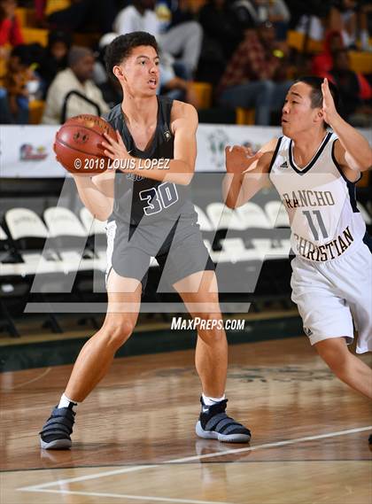 Thumbnail 1 in Rancho Christian vs. Birmingham (Classic at Damien) photogallery.