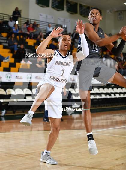 Thumbnail 1 in Rancho Christian vs. Birmingham (Classic at Damien) photogallery.