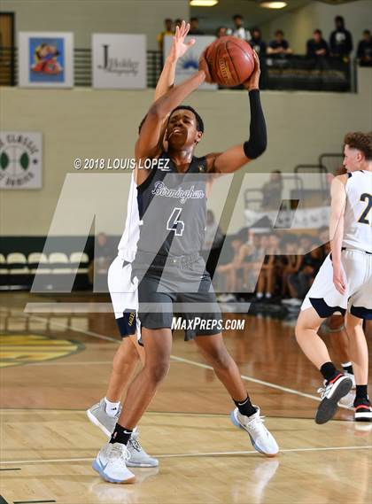 Thumbnail 1 in Rancho Christian vs. Birmingham (Classic at Damien) photogallery.
