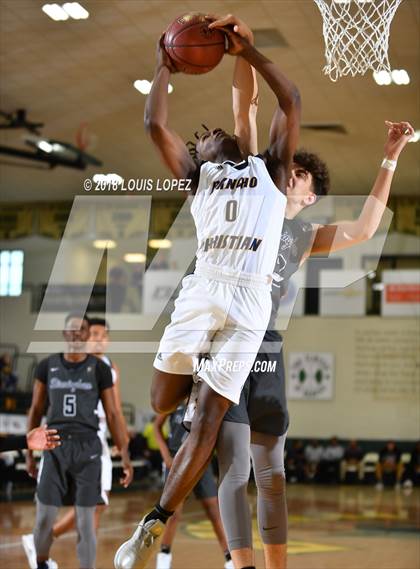 Thumbnail 2 in Rancho Christian vs. Birmingham (Classic at Damien) photogallery.