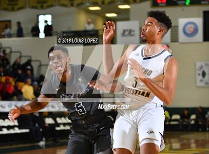 Thumbnail 3 in Rancho Christian vs. Birmingham (Classic at Damien) photogallery.