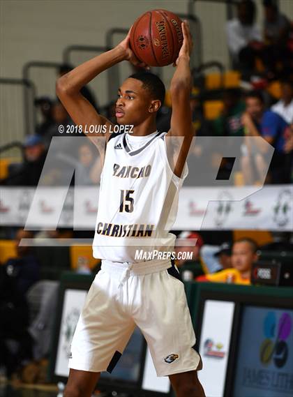 Thumbnail 3 in Rancho Christian vs. Birmingham (Classic at Damien) photogallery.