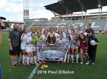 Thumbnail 2 in Lewis-Palmer vs. Valor Christian (CHSAA 4A Final) photogallery.