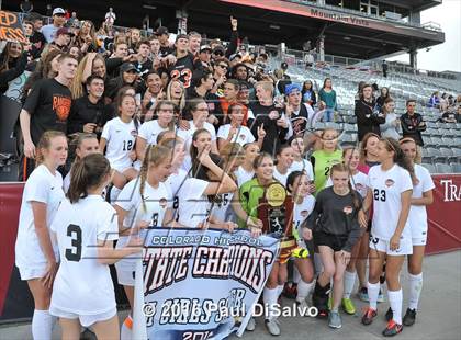 Thumbnail 1 in Lewis-Palmer vs. Valor Christian (CHSAA 4A Final) photogallery.