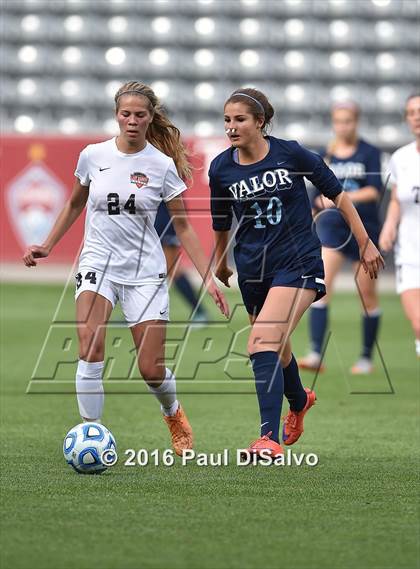 Thumbnail 3 in Lewis-Palmer vs. Valor Christian (CHSAA 4A Final) photogallery.