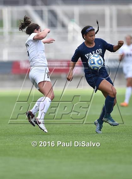 Thumbnail 1 in Lewis-Palmer vs. Valor Christian (CHSAA 4A Final) photogallery.
