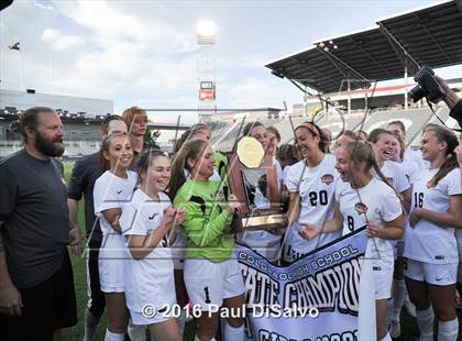 Thumbnail 2 in Lewis-Palmer vs. Valor Christian (CHSAA 4A Final) photogallery.