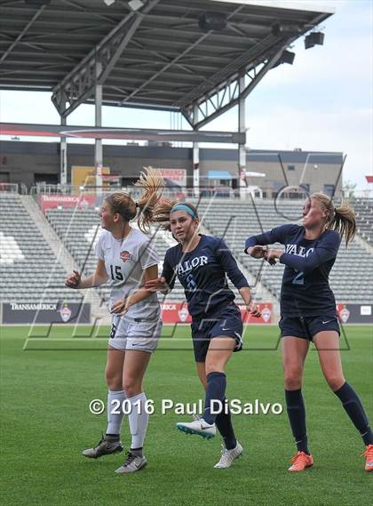 Thumbnail 1 in Lewis-Palmer vs. Valor Christian (CHSAA 4A Final) photogallery.