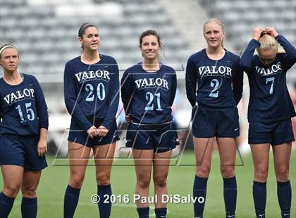 Thumbnail 1 in Lewis-Palmer vs. Valor Christian (CHSAA 4A Final) photogallery.