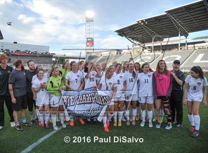 Thumbnail 1 in Lewis-Palmer vs. Valor Christian (CHSAA 4A Final) photogallery.