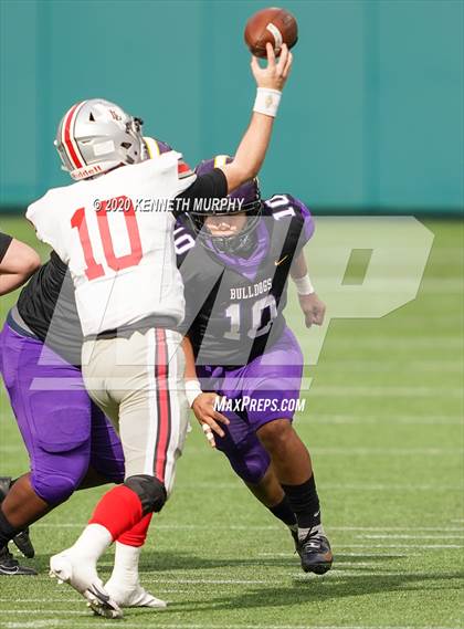 Thumbnail 3 in Lovejoy vs Everman (UIL 5A Division 2 Area) photogallery.