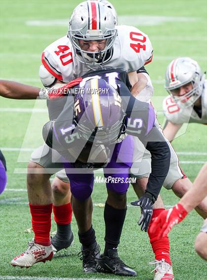 Thumbnail 1 in Lovejoy vs Everman (UIL 5A Division 2 Area) photogallery.