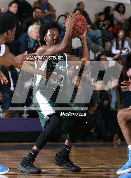 Thumbnail 2 in Sacred Heart Cathedral Preparatory vs. Burbank (St. Hope Elite Classic) photogallery.