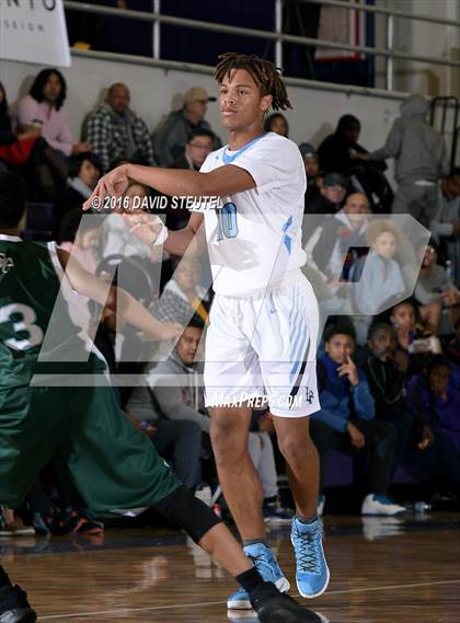 Thumbnail 2 in Sacred Heart Cathedral Preparatory vs. Burbank (St. Hope Elite Classic) photogallery.