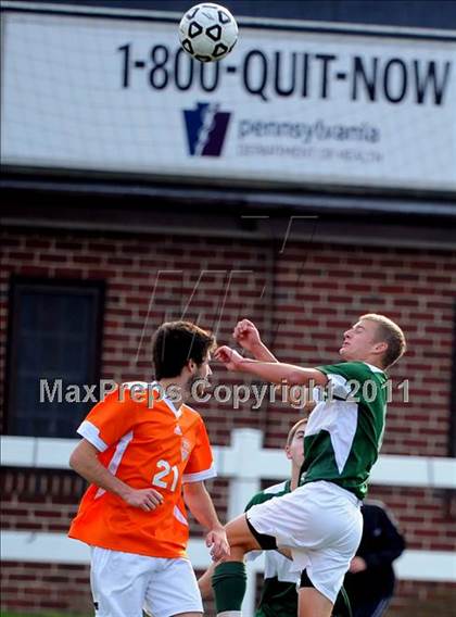 Thumbnail 2 in New Hope-Solebury vs Mercyhurst Prep (PIAA Class A Final) photogallery.