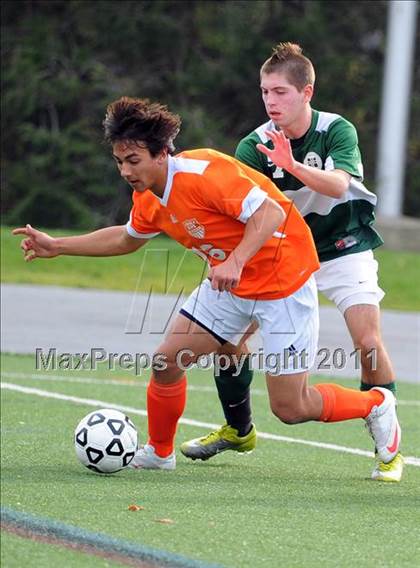 Thumbnail 3 in New Hope-Solebury vs Mercyhurst Prep (PIAA Class A Final) photogallery.