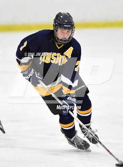Thumbnail 2 in Simsbury vs. Hamden (Carrano Cup Quarterfinal) photogallery.