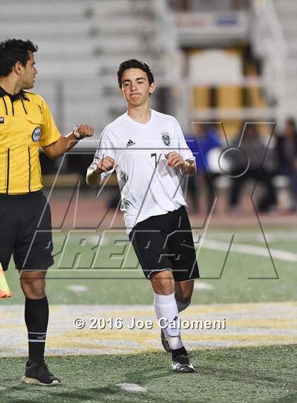 Thumbnail 1 in Reagan [Ronald] vs MacArthur [Douglas] (Blossom Athletic Center) photogallery.
