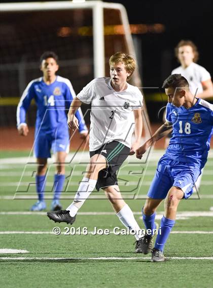 Thumbnail 1 in Reagan [Ronald] vs MacArthur [Douglas] (Blossom Athletic Center) photogallery.