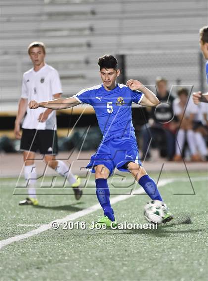 Thumbnail 1 in Reagan [Ronald] vs MacArthur [Douglas] (Blossom Athletic Center) photogallery.