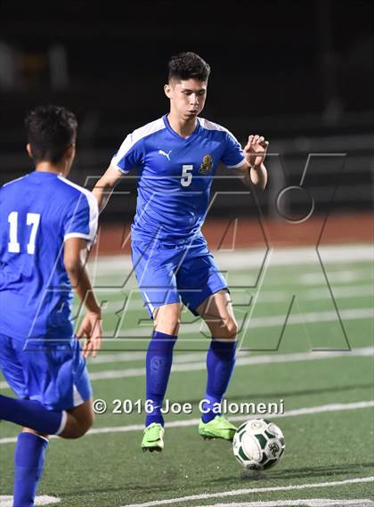 Thumbnail 1 in Reagan [Ronald] vs MacArthur [Douglas] (Blossom Athletic Center) photogallery.