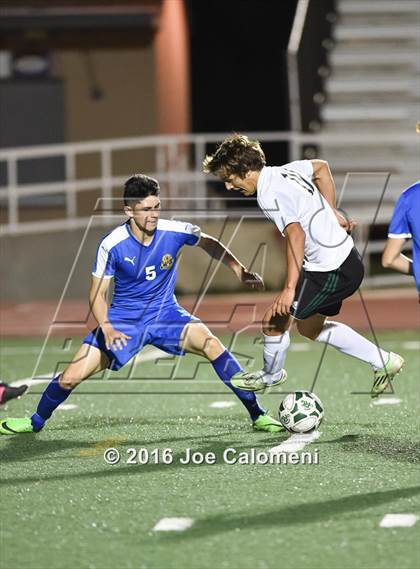 Thumbnail 1 in Reagan [Ronald] vs MacArthur [Douglas] (Blossom Athletic Center) photogallery.