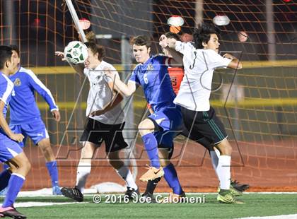 Thumbnail 1 in Reagan [Ronald] vs MacArthur [Douglas] (Blossom Athletic Center) photogallery.