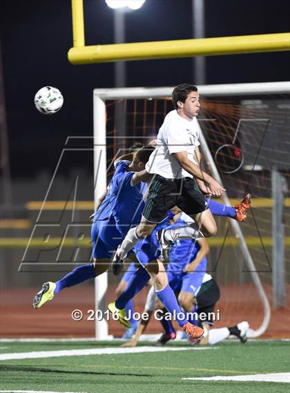 Thumbnail 1 in Reagan [Ronald] vs MacArthur [Douglas] (Blossom Athletic Center) photogallery.