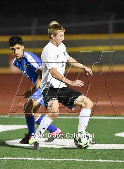 Thumbnail 1 in Reagan [Ronald] vs MacArthur [Douglas] (Blossom Athletic Center) photogallery.