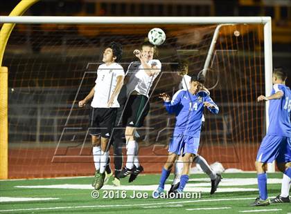 Thumbnail 1 in Reagan [Ronald] vs MacArthur [Douglas] (Blossom Athletic Center) photogallery.