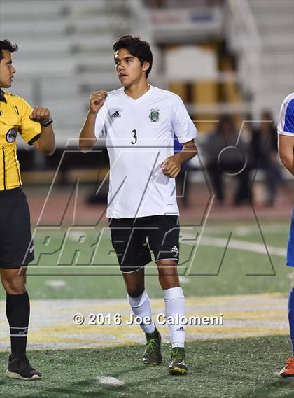 Thumbnail 1 in Reagan [Ronald] vs MacArthur [Douglas] (Blossom Athletic Center) photogallery.