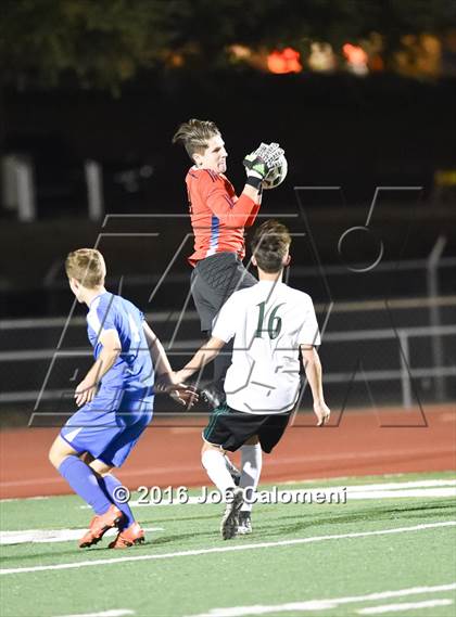Thumbnail 3 in Reagan [Ronald] vs MacArthur [Douglas] (Blossom Athletic Center) photogallery.