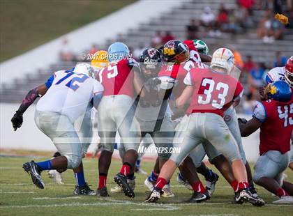 Thumbnail 1 in NCCA East vs West All Stars Football Game  photogallery.