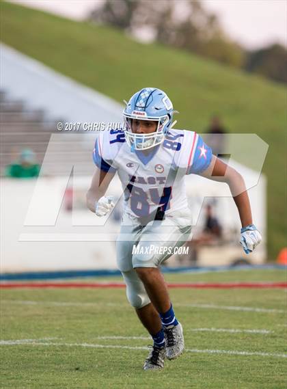 Thumbnail 1 in NCCA East vs West All Stars Football Game  photogallery.