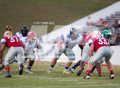 Thumbnail 2 in NCCA East vs West All Stars Football Game  photogallery.