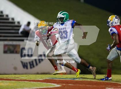 Thumbnail 2 in NCCA East vs West All Stars Football Game  photogallery.