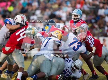 Thumbnail 3 in NCCA East vs West All Stars Football Game  photogallery.