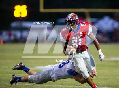 Thumbnail 3 in NCCA East vs West All Stars Football Game  photogallery.