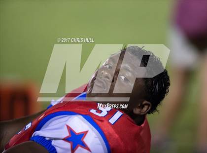 Thumbnail 3 in NCCA East vs West All Stars Football Game  photogallery.